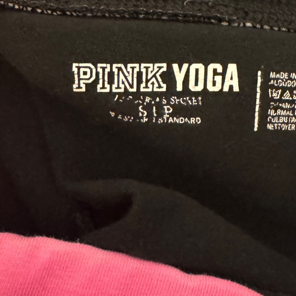 PINK Victoria's Secret Black Leggings - Picture 7 of 7